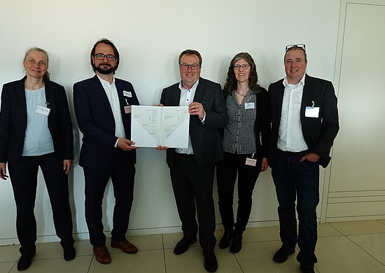 Handover of the funding decision by NRW Environment Minister Oliver Krischer